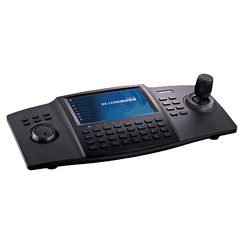 Tastatura de comanda, conexiune IP, ecran 7 inch TFT touch screen – HIKVISION DS-1100KI