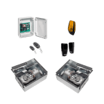 Automatizare ingropata pentru poarta batanta 2x2.5m - MOTORLINE SUBWING700-KIT