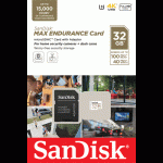 Card MicroSD 32GB, seria MAX Endurance - SanDisk SDSQQVR-032G-GN6IA - imagine 2