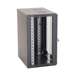 Rack perete 18U 19' 600x600, capacitate incarcare 80 Kg, negru - ASYTECH Networking ASY-18U-6060W - imagine 2