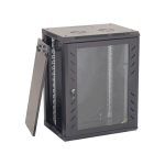 Rack perete 18U 19' 600x600, capacitate incarcare 80 Kg, negru - ASYTECH Networking ASY-18U-6060W - imagine 3