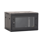 Rack perete 4U 19'' 600x450, negru - ASYTECH Networking ASY-4U-6045W