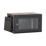 Rack perete 4U 19'' 600x450, negru - ASYTECH Networking ASY-4U-6045W - imagine 4