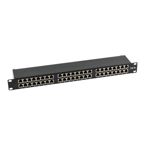 Patch Panel 2U, FTP cat5e, 48 porturi RJ45 – ASYTECH Networking ASY-PP-FTP5E-48