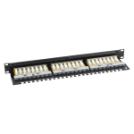 Patch Panel 1U, FTP cat5e, 24 porturi RJ45 - ASYTECH Networking ASY-PP-FTP5E-24 - imagine 3