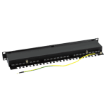 Patch Panel 1U, FTP cat5e, 24 porturi RJ45 - ASYTECH Networking ASY-PP-FTP5E-24 - imagine 4