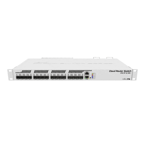 Management Switch 16 x SFP+ 10Gbps, 1 x Gigabit – Mikrotik CRS317-1G-16S+RM