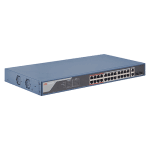 Switch 24 porturi PoE 100Mbps, 2 port uplink Gigabit, SMART Management - HIKVISION DS-3E1326P-EI - imagine 3