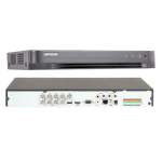 DVR AcuSense 8 canale video 8MP, Analiza video, AUDIO 'over coaxial', Alarma 8/4 - HIKVISION iDS-7208HUHI-M2-SA - imagine 3