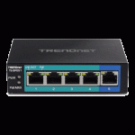 Switch 5 porturi Gigabit PoE+ 35W - TRENDnet TE-GP051 - imagine 2