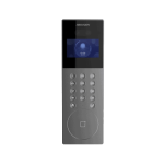 Panou exterior videointerfon TCP/IP pentru blocuri si spatii birouri, control acces integrat card si DETECTIE FACIALA - HIKVISION DS-KD9203-E6 - imagine 2