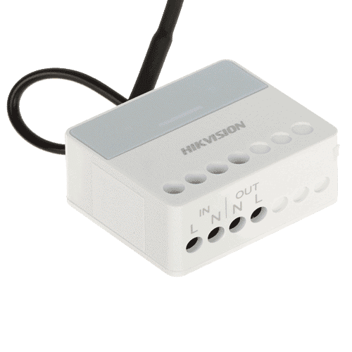 Releu comanda 230V ca, pentru AX PRO 868Mhz – HIKVISION DS-PM1-O1H-WE