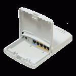Router PowerBox de exterior, 5 x Fast Ethernet, 4 x PoE, RouterOS L4 - Mikrotik RB750P-PBr2 - imagine 2