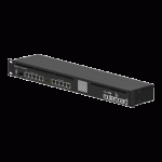 Router 5 x Fast Ethernet, 5 x Gigabit, 1 x SFP, 1 x PoE, RouterOS L5, 1U - Mikrotik RB2011UiAS-RM - imagine 2