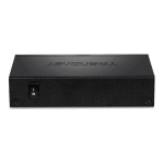Switch 4 porturi Gigabit Long Range 200m PoE+, 1 port Gigabit - TRENDnet TPE-LG50 - imagine 3