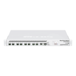 Cloud Core Router, 8 x SFP+, 1 x Gigabit, RouterOS L6, 1U - MikroTik CCR1072-1G-8S+