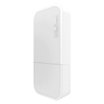wAP, 1 x LAN, 802.11b/g/n 2.4Ghz, alb outdoor, injector PoE - MikroTik RBwAP2nD