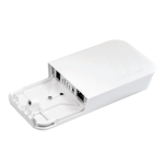 wAP, 1 x LAN, 802.11b/g/n 2.4Ghz, alb outdoor, injector PoE - MikroTik RBwAP2nD - imagine 3