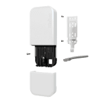 wAP ac, 2 x Gigabit, 802.11b/g/n 2.4Ghz, 802.11an/ac 5GHz, alb outdoor, injector PoE - MikroTik RBwAPG-5HacD2HnD - imagine 4