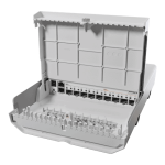 Switch netFiber 9, 4 x SFP+ 10G, 5 x SFP 1G, 1 x Gigabit (PoE-In), outdoor - MikroTik CRS310-1G-5S-4S+OUT