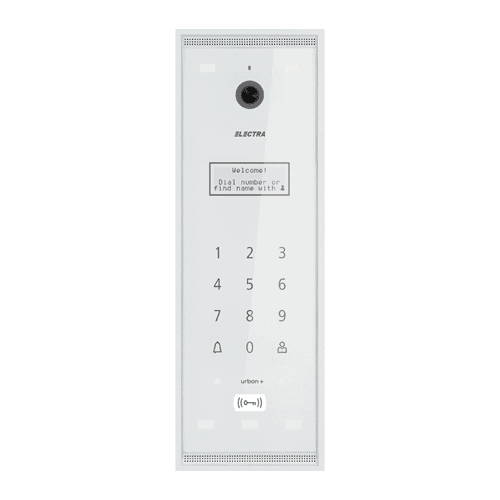 Panou exterior video URBAN pentru BLOCURI - 40 de Familii, G3 - ELECTRA VPM.0BS03.ELWU4