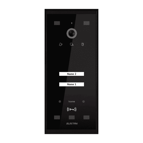 Panou exterior video Home pentru 2 Familii - SMART, G3 - ELECTRA VPM.02S03.ELBH4