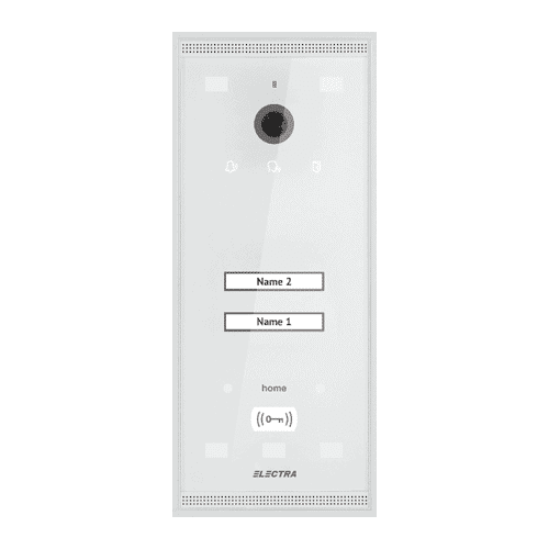 Panou exterior video Home pentru 2 Familii - SMART, G3 - ELECTRA VPM.02S03.ELWH4