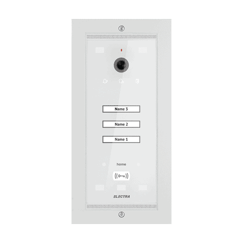 Panou exterior video Home pentru 3 Familii - SMART, G3 - ELECTRA VPM.03F03.ELWH4