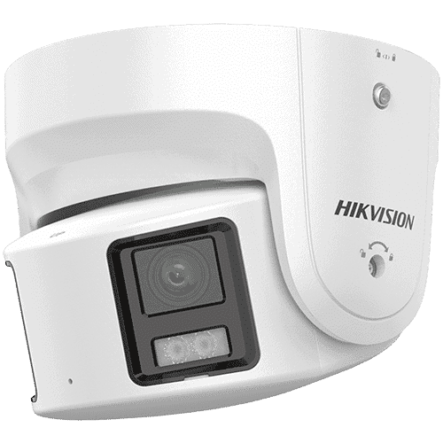 ColorVu - Camera IP 4K, Panoramic view 180gr., WL 30m, Audio - Hikvision DS-2CD2387G2P-LSU-SL-4mm
