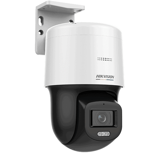 ColorVu - Camera miniPT, IP, 2MP, lentila 4.0mm, WL 30m, Audio, PoE, IP66 - HIKVISION DS-2DE2C200SCG-E(F1)