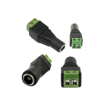 Mufa conector de alimentare mama, 12V, cu surub SDC-CAM - imagine 2