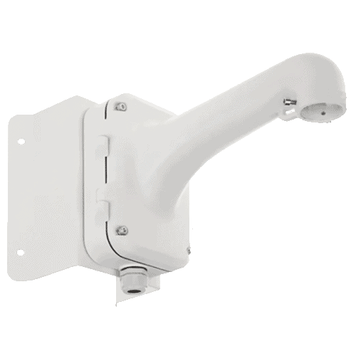 img9044large.png Suport de colt cu doza inclusa pentru camerele PTZ Hikvision DS-1604ZJ-Corner - imagine 1