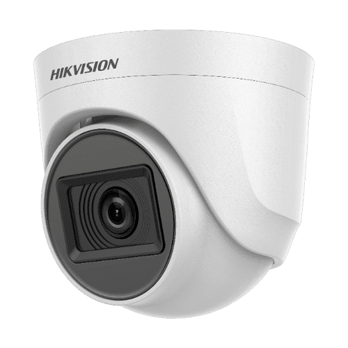 Camera analog, 2MP, lentila 2.8mm, IR 20 m, Audio over coaxial, TVI/AHD/CVI/CVBS - HIKVISION DS-2CE76D0T-ITPFS-2.8mm