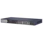 Switch 20 porturi Gigabit fara management, Hi PoE, 2 x RJ45, 2 x SFP 225W - HIKVISION DS-3E0520HP-E - imagine 2