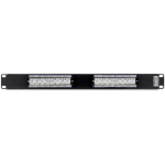 Patch Panel 16 porturi RJ45 UTP 19', Cat5/5e - TRENDnet TC-P16C5E - imagine 2