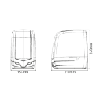 Kit automatizare poarta batanta 2x2.5m -MOTORLINE TELICA24-KIT - imagine 3