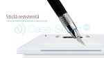Priza cu mufa VGA tata 15 pini Livolo cu rama din sticla, negru, VL-C791VG2-12 - imagine 3