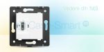 Priza simpla HDMI Livolo cu rama din sticla, auriu, VL-C791HD-13 - imagine 2