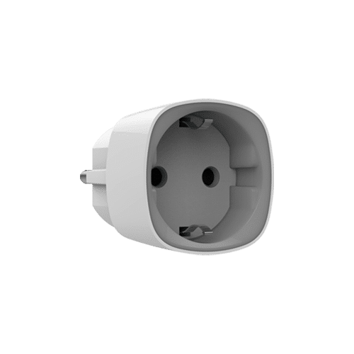 Priza inteligenta cu monitorizare, wireless, 2500W , alb - AJAX Socket(W)