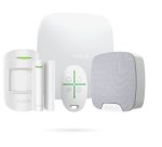 Kit alarma Smart StarterKit Wireless, Ethernet + 2xSIM 2G/3G/4G, Alb - AJAX StarterKit11si-Hub2(4G)(W)