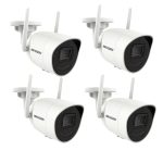 PACHET 4 Camera IP Wi-Fi, 4MP, lentila 2.8mm, IR 30m, Mic, Difuzor, Audio - HIKVISION DS-2CV2041G2-IDW-2.8mm