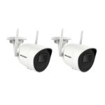 PACHET 2 Camera IP Wi-Fi, 4MP, lentila 2.8mm, IR 30m, Mic, Difuzor, Audio - HIKVISION DS-2CV2041G2-IDW-2.8mm