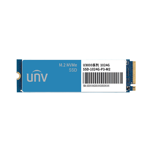 Unitate stocare SSD 1024GB, M.2, PCIe3 NVMe U3000 - UNV SSD-1024G-P3-M2