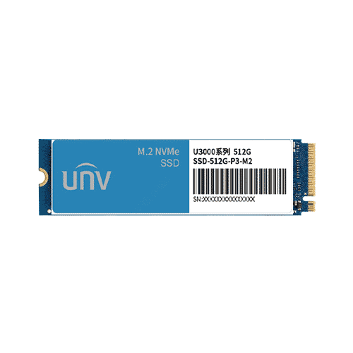 Unitate stocare SSD 512GB, M.2, PCIe3 NVMe U3000 - UNV SSD-512G-P3-M2