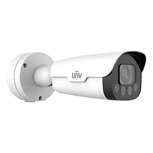 LightHunter - Camera IP, 5MP, lentila motorizata 5-60mm AutoFocus, 12x, IR 100m, Alarma, PoE+, IK10 - UNV IPC265EB-DX12K-I0