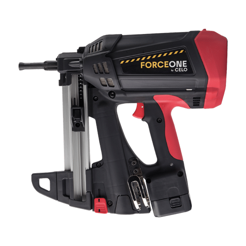 Pistol de batut cuie ForceOne, 105 Juli, cartus gaz - CELO FONE20