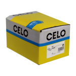 Clema metalica dubla DFT 6.0 mm pentru cablu, fixare pe pistol (100 buc.) - CELO 96DFT - imagine 2