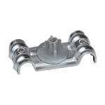 Clema metalica dubla DFT 7.5 mm pentru cablu, fixare pe pistol (100 buc.) - CELO 98DFT
