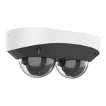 Dual Chanal - Camera IP, 2 x 4MP, lentila 2.8mm, IR 30m, Mic., Alarma, PoE, IK10 - UNV IPC3224SS-ADF28K-I1 - imagine 3