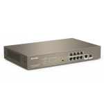 Switch 8 porturi PoE Gigabit, 1 port consola, 1 port SFP Gigabit, management - TENDA TND-TEG5310P-8-150W